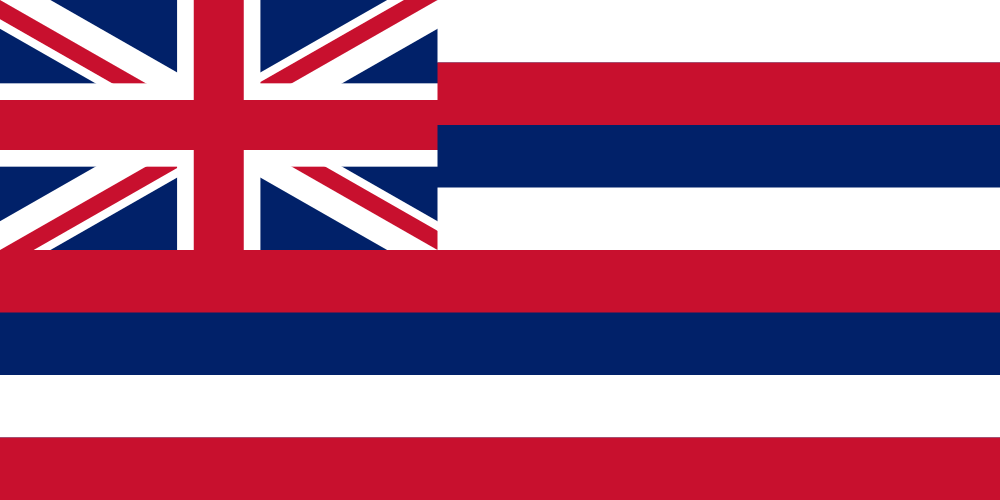 Hawaii flag – how to get married online in Hawaii guide