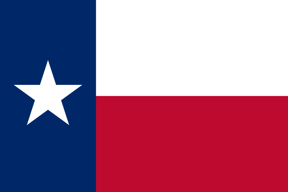 Texas- flag – how to get married online in Texas-guide