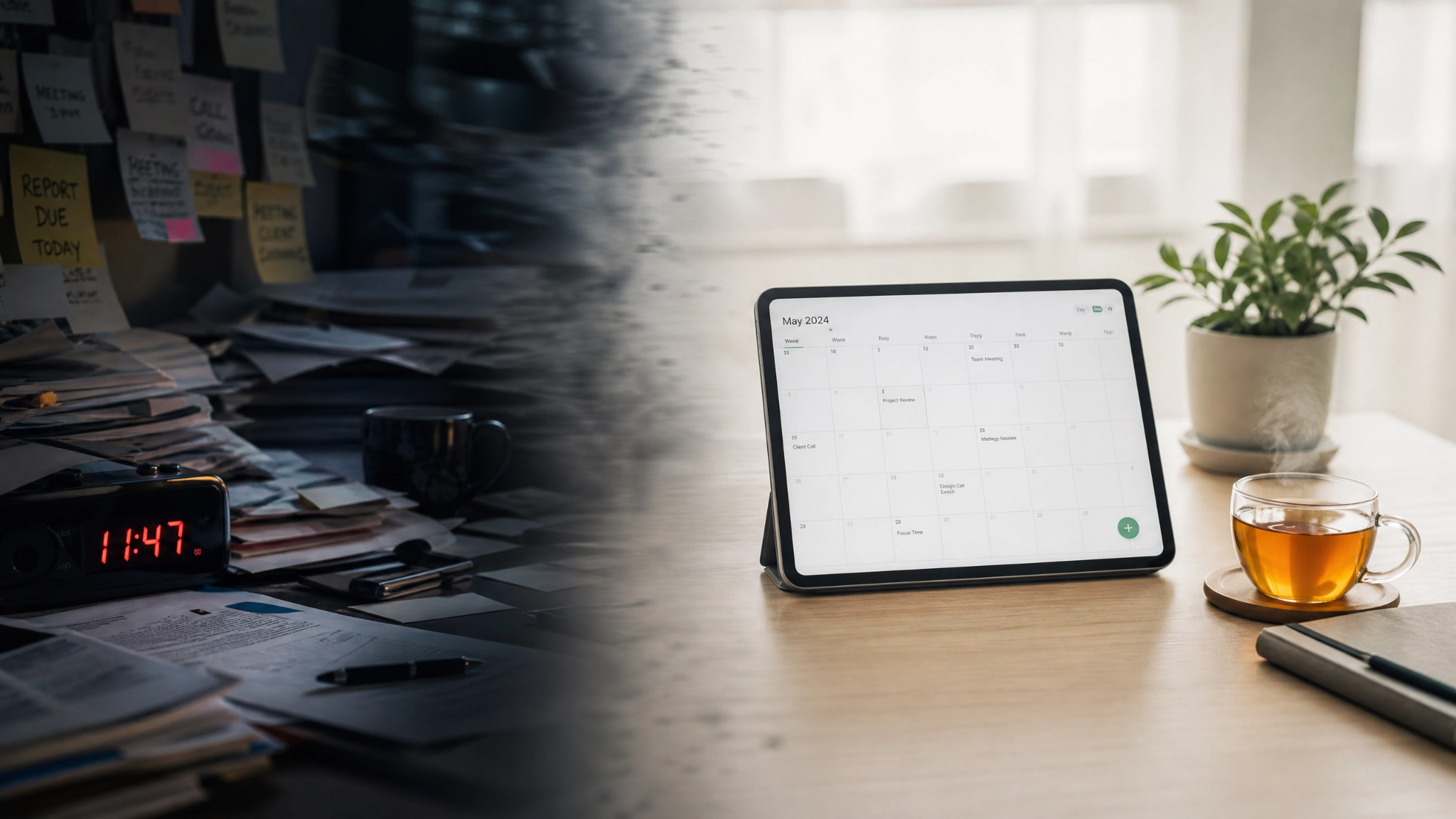 Reduced Stress and Planning Pressure
